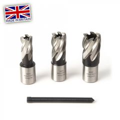Cutter Kit 3 S Σετ 3 Ποτηροκορώνες Μ2 για τα Μαγνητικά Δράπανα 14-18-22mm - CLEARANCE - EVOLUTION (#20.050200)
