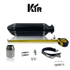 ΤΕΛΙΚΟ ΕΞΑΤΜΙΣΗΣ KTR SMALL TRIOVAL ΜΑΥΡΟ F35-50 ΜΕ ΣΙΓΑΣΤΗΡΑ