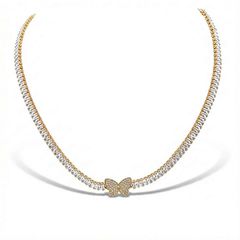 Riviera shiny butterfly χρυσό
