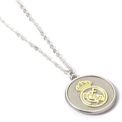 Real Madrid silver necklace-thumb-2