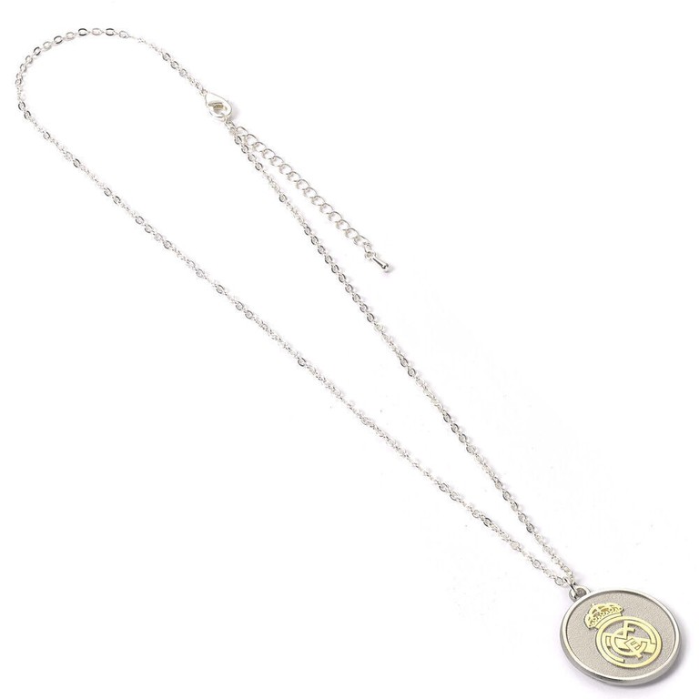 Real Madrid silver necklace