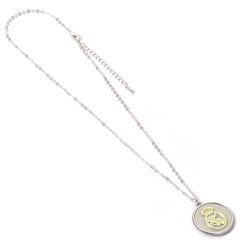 Real Madrid silver necklace