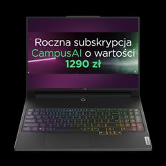 Lenovo Legion 9 18IAX10 Intel Core Ultra 9 275HX Laptop 45.7 cm (18") WQUXGA 64 GB DDR5-SDRAM 2 TB SSD NVIDIA GeForce RTX 5090 Wi-Fi 7 (802.11be) Windows 11 Pro Black