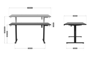 Electric desk MA-Leader 7.6 Black-thumb-4