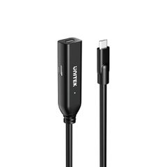Cable - UNITEK U1335ABK01 USB-C - 2x USB-C, 5 m-thumb-2