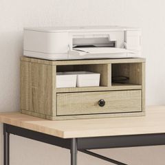 Βάση Εκτυπωτή Sonoma Δρυς 40x32x22,5 εκ. από Επεξεργασμένο Ξύλο 840606