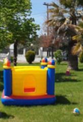 Φουσκωτό Βασιλικό Κάστρο με Τραμπολίνο 175X175x135 εκ.