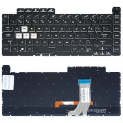 Πληκτρολόγιο - Laptop Keyboard για Asus Rog Strix G531GT G531GU G531GD G531GW 90NR01I1-R30HE0 90NR01I1-R30CS0 90NR01J4-R31FR0 90NR01I2-R30FR0 US No Frame Backlight Βlack ( Κωδ.40633USWHKEYSBL )