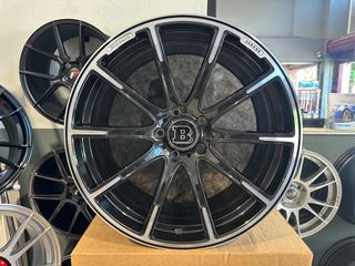 Nentoudis Tyres - Ζάντες Mercedes Brabus style 5462 - 20άρες Ασύμμετρες - Μαύρο διαμαντέ!