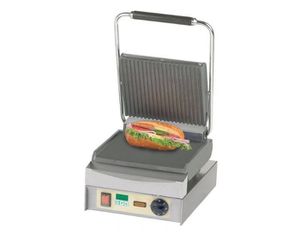 INOXWEB 2027-Grill Επαφής Panini Master κάτω Λείο πάνω Ραβδωτό