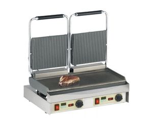 INOXWEB 2027-Grill Επαφής Kamtschatka Κάτω Λείο Πάνω Ραβδωτό