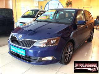 Skoda Fabia 2016 S/W-TSI-EDITON-ΑΥΤΟΜΑΤΟ-ΟΘΟΝΗ-CLIMA-CRUISE-ΘΕΡΜΑΙΝΟΜΕΝΑ-PARK