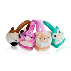 Lazerbuilt Squishmallows Lola the Unicorn – Λούτρινα Ασύρματα Παιδικά Ακουστικά με Μικρόφωνο