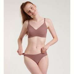 Sloggi Γυναικείο Hip String Lazer Cut Zero Modal 2.0 H 2 Τεμάχια Brown
