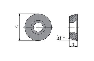 WNT – Πλακίδια Τόρνου RDMX12T3MOT-WTN6205