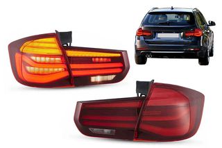 ΦΑΝΑΡΙΑ ΠΙΣΩ LED Taillights BMW 3 Series F31 Touring Pre LCI & LCI (2011-2019) with Dynamic Sequential Turning Light
