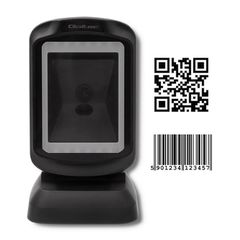 Qoltec 50864 Desktop QR & Barcode Scanner | USB-thumb-2