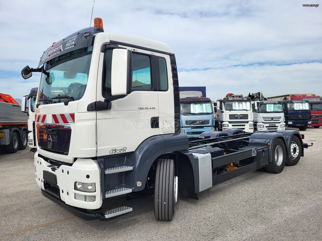 Σασί MAN 2011 TGS 26440 6X2 ΣΤΡΙΒΕΙ Ο 3ος ΑΞΟΝΑΣ