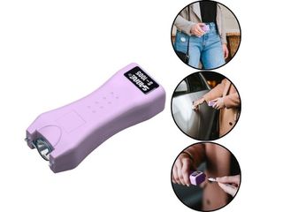 Sabre 2-in-1 Stun Gun με Φακό 120Lumens S-1005-PR Purple με Θήκη
