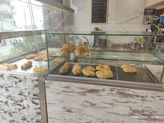 Εξοπλισμός μπουγατσας φούρνου καφε ζαχαροπλαστειου