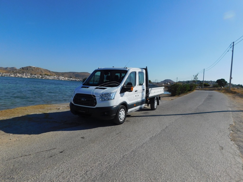 Διπλοκάμπινο Ford 2016 TRANSIT.EURO 6.CLIMA ΔΙΠΛΟΚΑΜΠΙΝΟ.7ΘΕΣΕΙΣ
