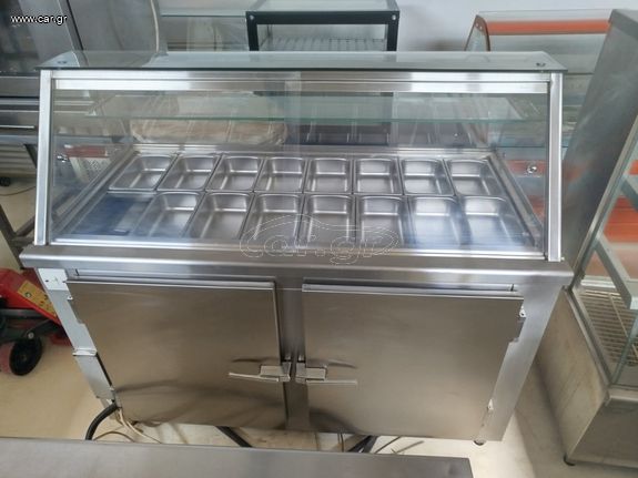 Ψυγείο σαλατών με εξωτερική μηχανή -inox24--ΟΙ ΧΑΜΗΛΟΤΕΡΕΣ ΤΙΜΕΣ ΣΤΗΝ ΕΛΛΑΔΑ!!!--