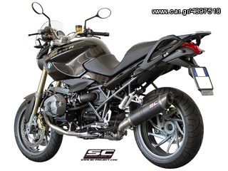 Sc Project Εξάτμιση Τελικό Oval Carbon BMW R 1200 R 2008 - 2010 Με Προδιαγραφές Θορύβου