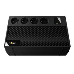 NJOY UPCSBLS665TRECG01B Renton 650 Plus UPS Line-Interactive 650VA 360W με 4 Schuko Πρίζες