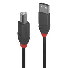 Lindy LY-36675 USB 2.0 Cable USB-A male - USB-B male 5m