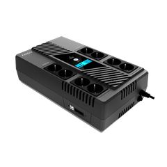 NJOY UPCSBLS680TTOAZ01B Token 800 UPS 800VA 480W με 8 Schuko Πρίζες