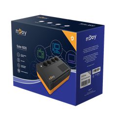 NJOY PWUP-LI060SR-AZ01B Soter 600 UPS Line-Interactive 600VA 360W με 4 Schuko Πρίζες