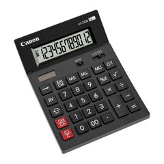 Canon BE4584B001AA Αριθμομηχανή 12 Ψηφίων σε Μαύρο Χρώμα (AS-2200)