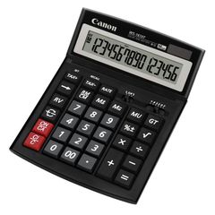 Canon BE0696B001AA Αριθμομηχανή 16 Ψηφίων σε Μαύρο Χρώμα (WS-1610T)