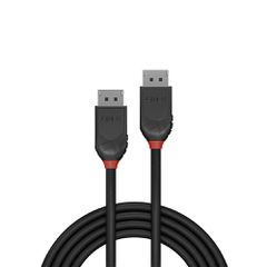 Lindy LY-36490 Cable DisplayPort male - DisplayPort male 0.5m Μαύρο