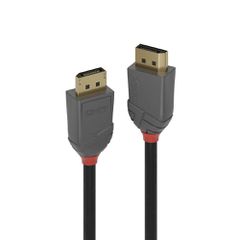 Lindy LY-36481 Cable DisplayPort male - DisplayPort male 1m Μαύρο