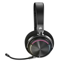 Corsair CA-9011372-WW Virtuoso MAX Ασύρματο Over Ear Gaming Headset με σύνδεση Bluetooth Carbon Black