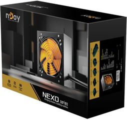NJOY PSAT6065A40CZCO01B Nexo 650W Μαύρο Τροφοδοτικό Υπολογιστή Full Wired 80 Plus Gold