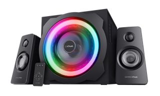 Trust GXT 629 Tytan 2.1 RGB Speaker Set Ηχεία Υπολογιστή 2.1 με RGB Φωτισμό και Ισχύ 60W σε Μαύρο Χρώμα (TR-22944)