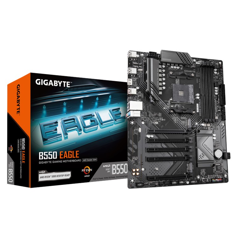 Gigabyte B550 EAGLE Motherboard ATX με AMD AM4 Socket