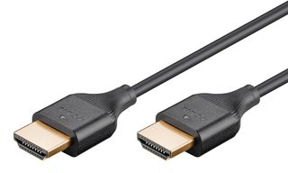 GOOBAY καλώδιο HDMI 75294 με Ethernet, slim, 4K/60Hz, 18 Gbps, 2m, μαύρο
