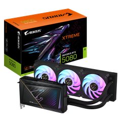 Gigabyte GV-N5080AORUSX W-16GD GeForce RTX 5080 16GB GDDR7 Aorus Xtreme Waterforce Κάρτα Γραφικών