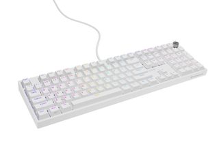 Genesis Thor 404 Gaming Μηχανικό Πληκτρολόγιο με Outemu Peach Silent διακόπτες και RGB φωτισμό (Αγγλικό US) Λευκό