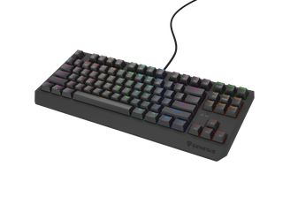 Genesis Thor 230 Lite Gaming Μηχανικό Πληκτρολόγιο Tenkeyless με Outemu Red διακόπτες και RGB φωτισμό (Αγγλικό US)