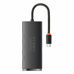 Baseus WKQX030301 Lite Series 25cm USB 3.0 Hub 4 Θυρών με σύνδεση USB-C