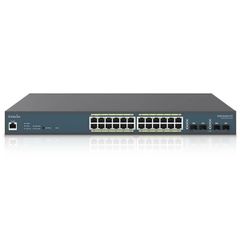 EnGenius EWS7928FP-FIT Managed L2 PoE Switch με 24 Θύρες Gigabit (1Gbps) Ethernet και 4 SFP Θύρες
