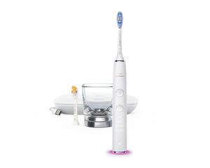 Philips HX9917/88 Sonicare DiamondClean Smart 9400 Ηλεκτρική Οδοντόβουρτσα με Αισθητήρα Πίεσης και Θήκη Ταξιδίου Λευκή