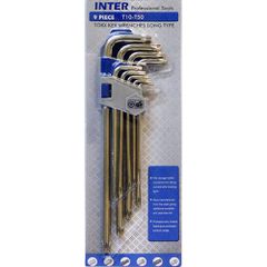 TORX 9 ΤΕΜΑΧΙΩΝ ΜΑΚΡΥΑ Τ10-Τ50 INTER 738902