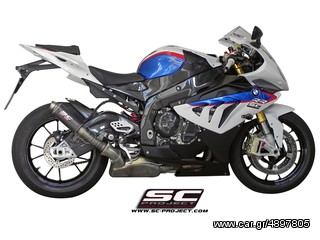 Εξάτμιση Τελικό Sc Project Gp M2 Carbon fiber with CNC-machined exit pipe Bmw S 1000 RR High Position 