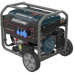 BORMANN Pro BGB8000 Γεννήτρια Βενζίνης 6500W,9kVa,77dB,ΑVR,Μίζα,Μπαταρία,Τροχοί - BGB8000