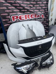 PEUGEOT 208 II μουρακι αεροσακοι